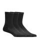 Комплект Чорапи Craft CORE DRY HIGH SOCK 3-PACK BLACK Черен