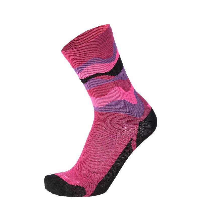 Чорапи Mico LIGHT W. OUTDOOR SOCK MERINO FUCSIA