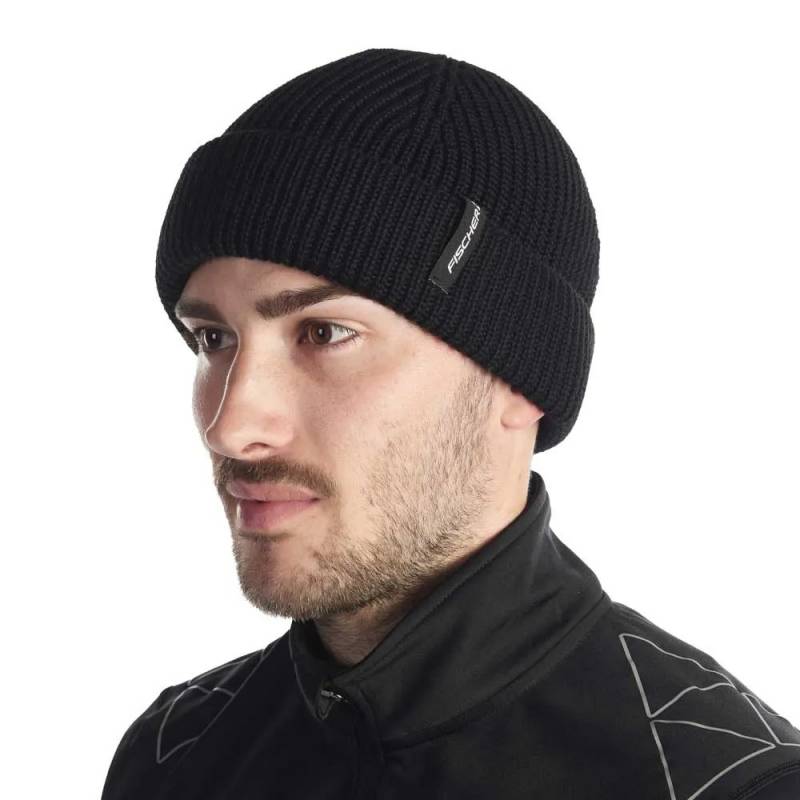 Шапка FISCHER BEANIE COOL BLACK Черен