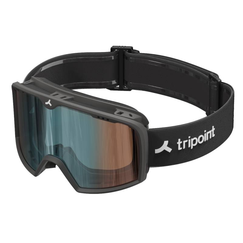 Ски маска Tripoint 102 Nafkopf Matt Black / Light Orange Blue Multi