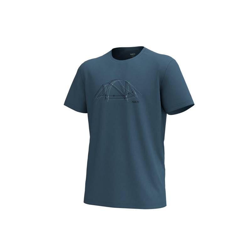 Мъжка тениска Halti Kalteva M trekking T-shirt Т.Син