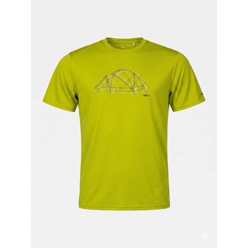 Мъжка тениска Halti Kalteva M trekking T-shirt Зелен