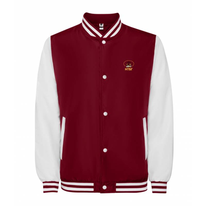 Унисекс Яке CALIFORNIA UNISEX JACKET GARNET/WHITE Червен