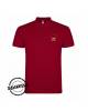 Тениска с яка за Момче STAR POLO SHIRT LIGHT GARNET Червен
