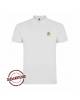 Тениска с яка за Момче STAR POLO SHIRT WHITE Бял