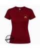 Тениска за Момиче JAMAICA T-SHIRT GARNET Червен