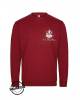 Унисекс Суитшърт AVALON UNISEX CREW NECK SWEATSHIRT CRIMSON